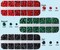 4500pcs+ Flatback Glass Hotfix Iron On Rhinestones Crystal for DIY Making with 1 Tweezer & 1 Picking Pen for Shoe, Cloth, Face Art, Bag, Manicure (3-Sizes,3-Colors, X'Mas Color Series)